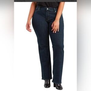 Levi's Women's Classic Bootcut A Mid Rise Easy Through The Hip And Thigh